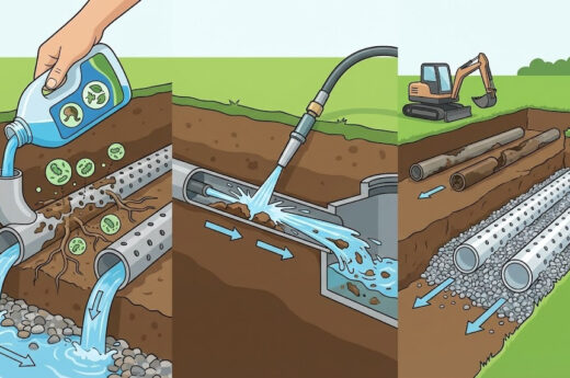 Jak udrożnić drenaż oczyszczalni? 3 sposoby na trwałe rozwiązanie
